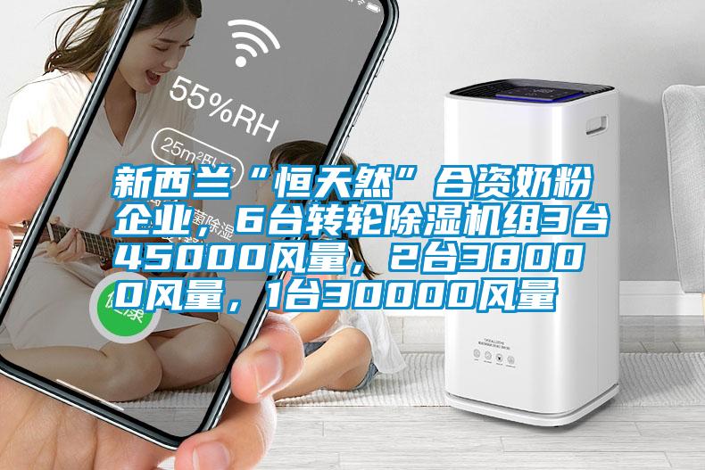 新西蘭“恒天然”合資奶粉企業，6臺轉輪除濕機組3臺45000風量，2臺38000風量，1臺30000風量