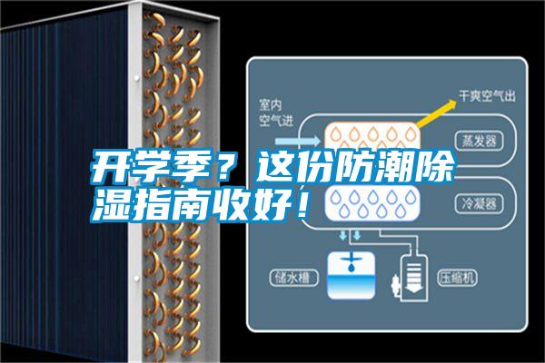 開學季？這份防潮除濕指南收好！
