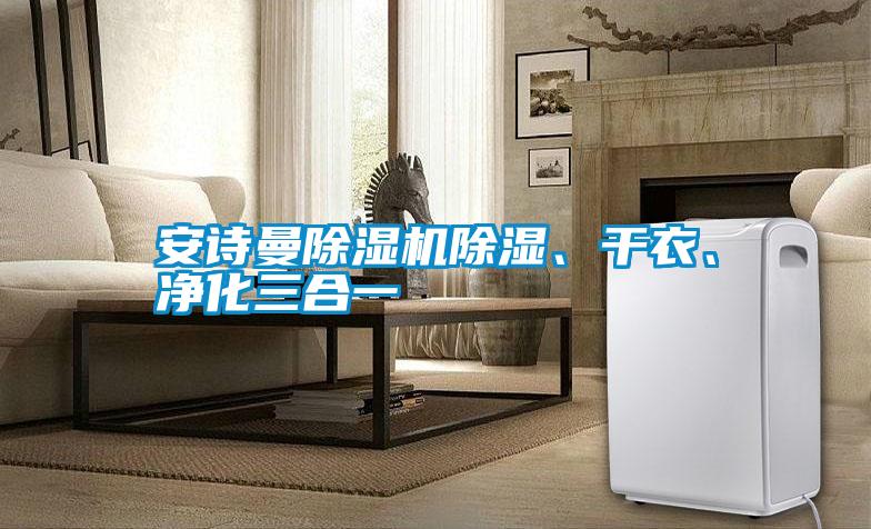安詩曼除濕機除濕、干衣、凈化三合一