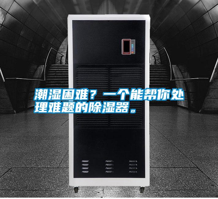 潮濕困難？一個能幫你處理難題的除濕器。