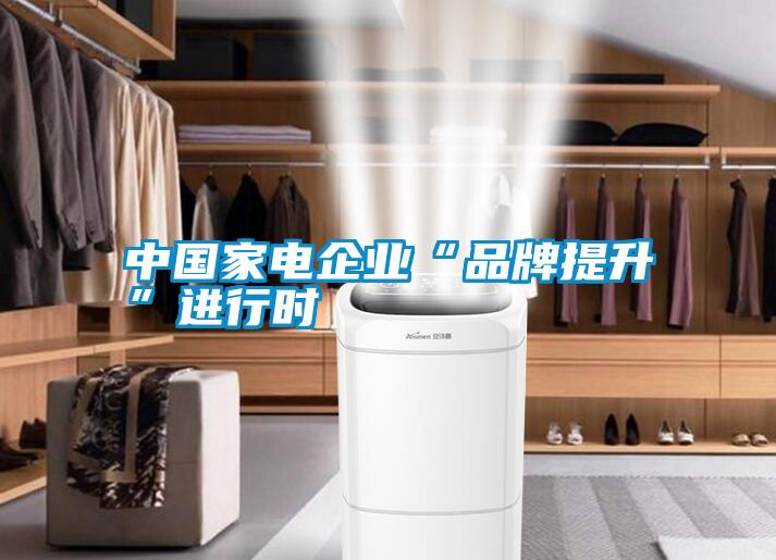 中國家電企業(yè)“品牌提升”進行時