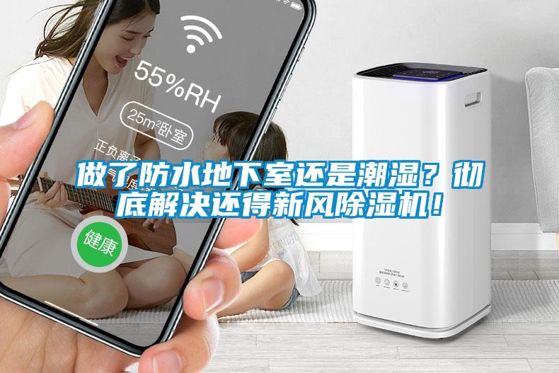 做了防水地下室還是潮濕？徹底解決還得新風除濕機！