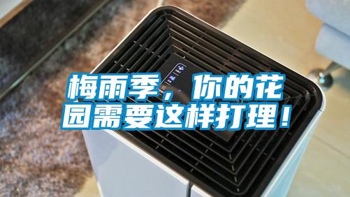 梅雨季，你的花園需要這樣打理！