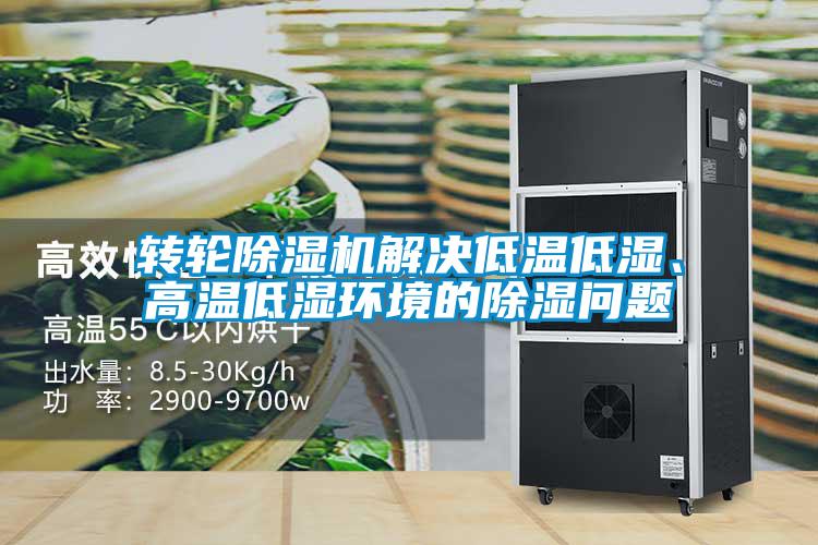 轉輪除濕機解決低溫低濕、高溫低濕環境的除濕問題
