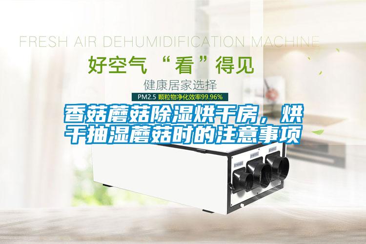 香菇蘑菇除濕烘干房，烘干抽濕蘑菇時的注意事項