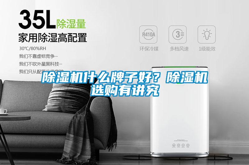 除濕機(jī)什么牌子好？除濕機(jī)選購有講究