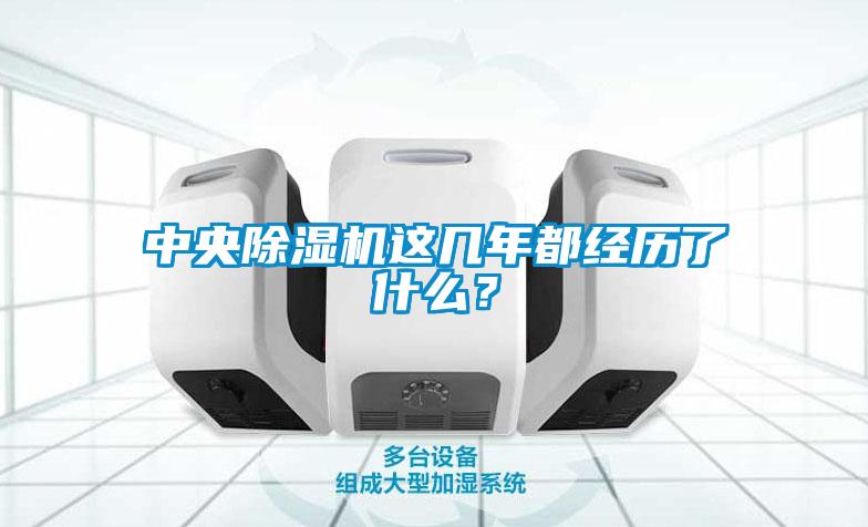 中央除濕機(jī)這幾年都經(jīng)歷了什么？