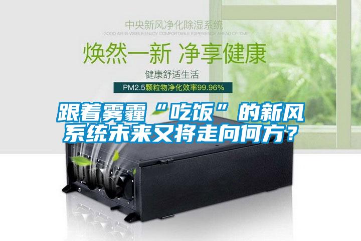 跟著霧霾“吃飯”的新風系統未來又將走向何方？