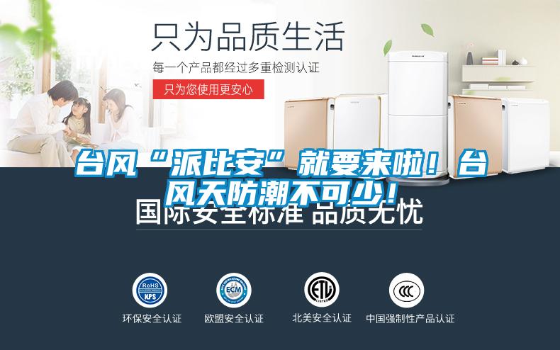 臺風“派比安”就要來啦！臺風天防潮不可少！