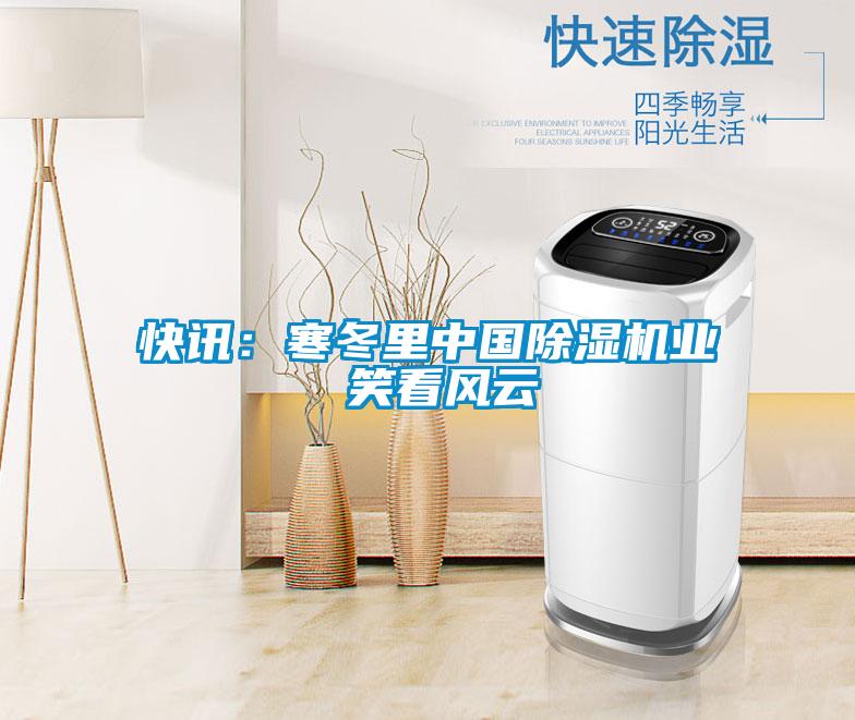 快訊：寒冬里中國除濕機(jī)業(yè) 笑看風(fēng)云