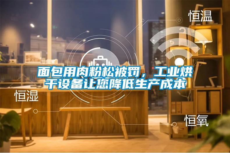 面包用肉粉松被罰，工業(yè)烘干設備讓您降低生產成本