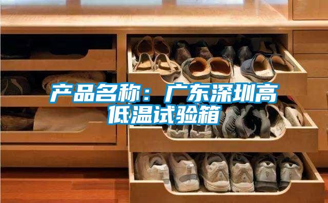 產品名稱：廣東深圳高低溫試驗箱