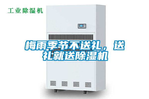 梅雨季節不送禮，送禮就送除濕機