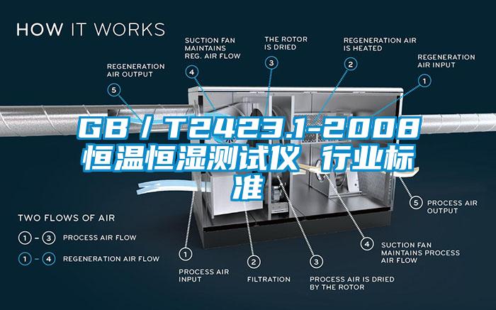 GB／T2423.1-2008恒溫恒濕測試儀 行業(yè)標(biāo)準(zhǔn)
