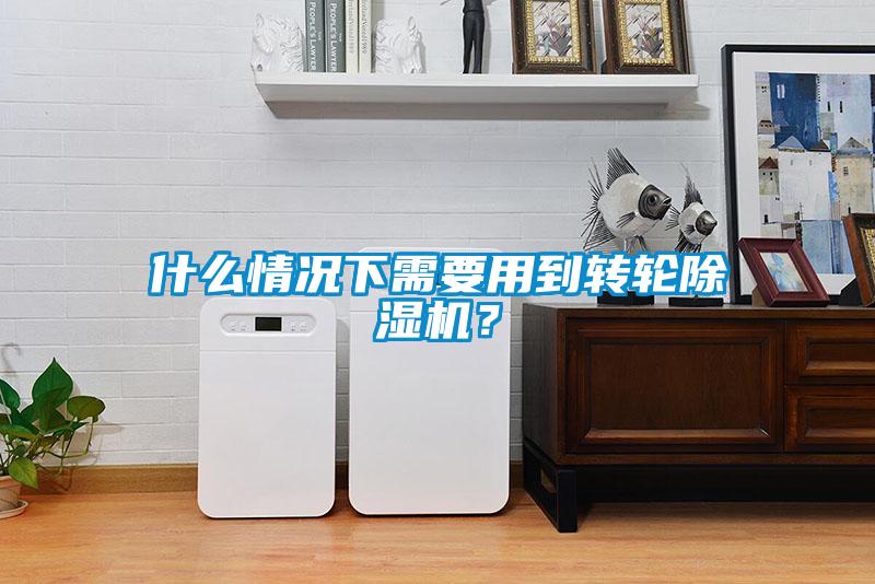 什么情況下需要用到轉輪除濕機？