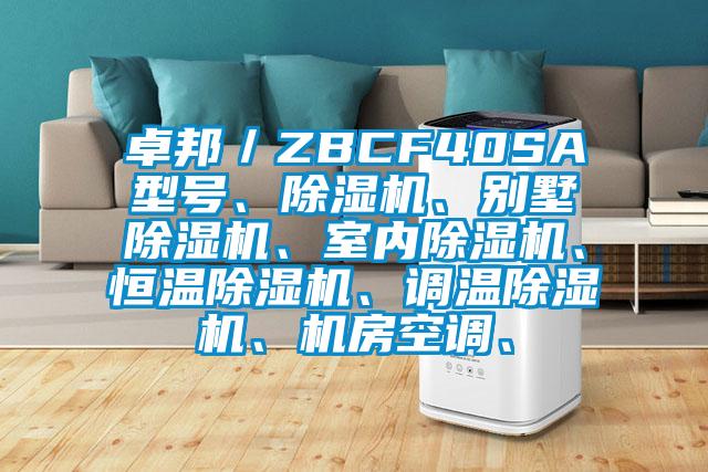 卓邦／ZBCF40SA型號、除濕機、別墅除濕機、室內除濕機、恒溫除濕機、調溫除濕機、機房空調、
