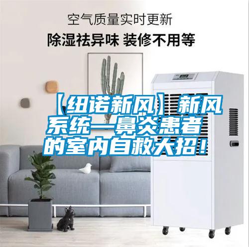 【紐諾新風(fēng)】新風(fēng)系統(tǒng)—鼻炎患者的室內(nèi)自救大招！