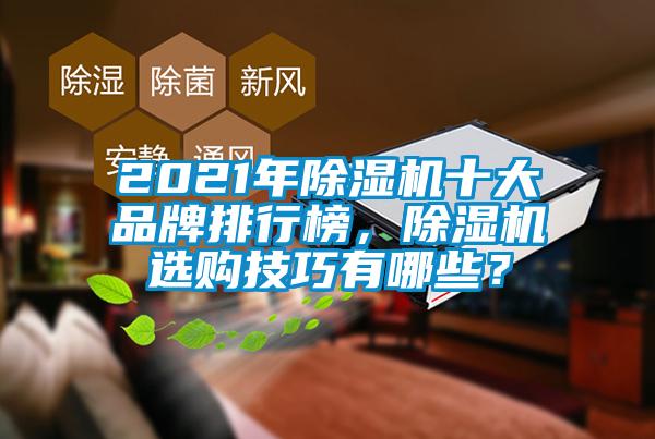 2021年除濕機(jī)十大品牌排行榜，除濕機(jī)選購(gòu)技巧有哪些？