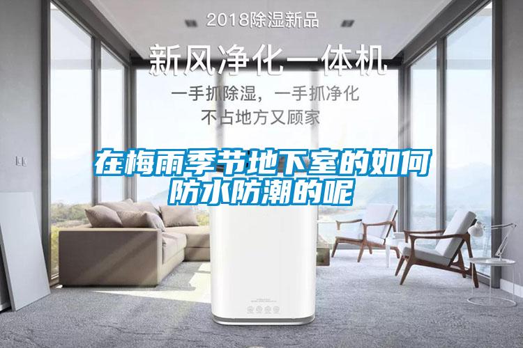 在梅雨季節地下室的如何防水防潮的呢