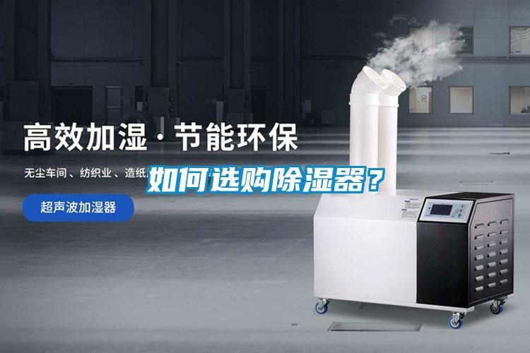 如何選購除濕器？