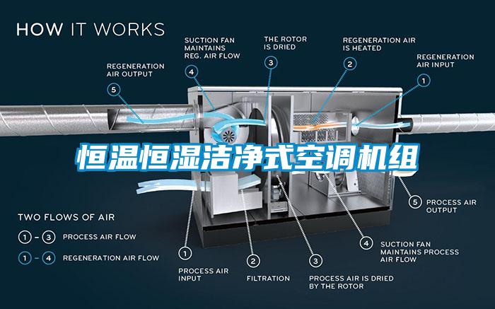 恒溫恒濕潔凈式空調機組
