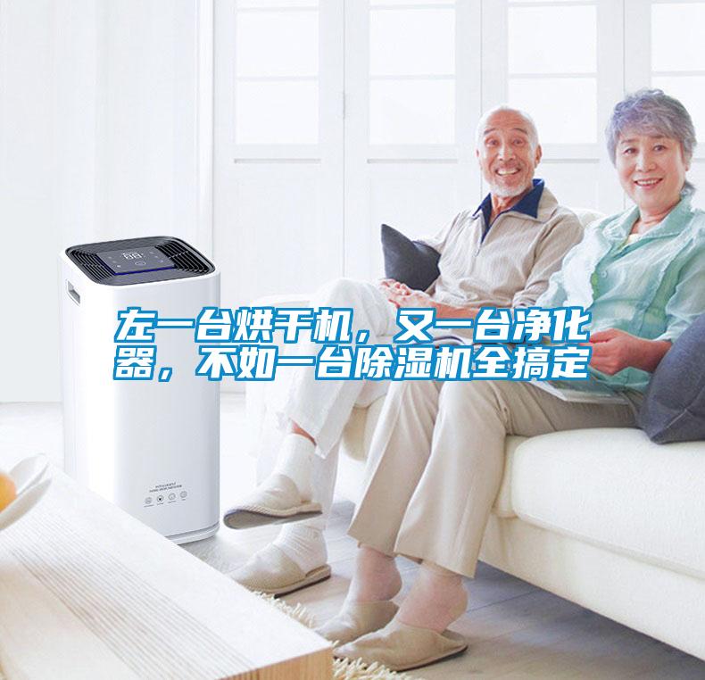 左一臺烘干機，又一臺凈化器，不如一臺除濕機全搞定