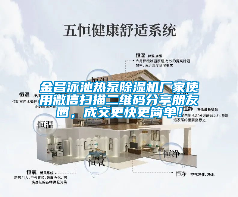金昌泳池熱泵除濕機廠家使用微信掃描二維碼分享朋友圈，成交更快更簡單！