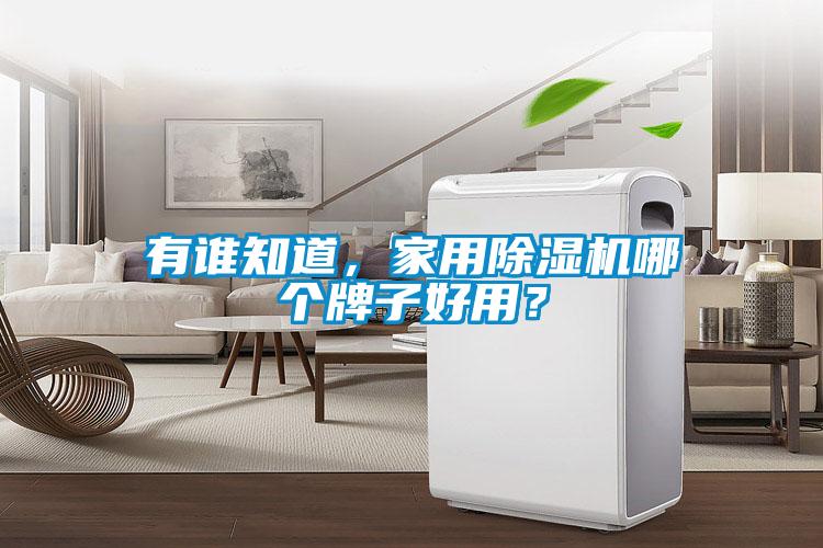有誰知道，家用除濕機(jī)哪個牌子好用？