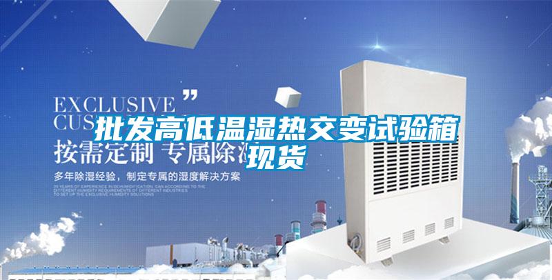 批發高低溫濕熱交變試驗箱現貨