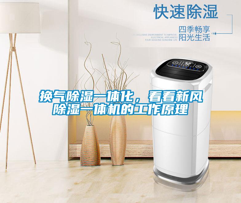 換氣除濕一體化，看看新風(fēng)除濕一體機(jī)的工作原理