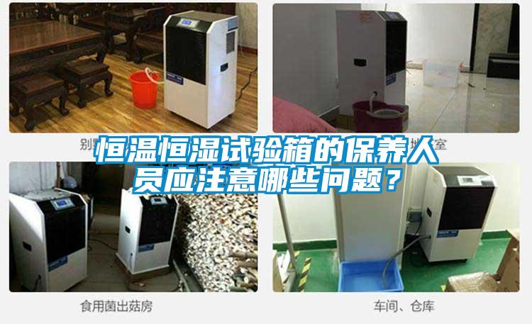 恒溫恒濕試驗箱的保養人員應注意哪些問題？
