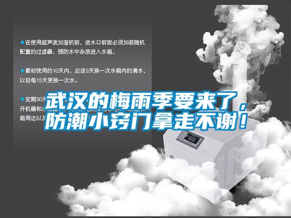 武漢的梅雨季要來了，防潮小竅門拿走不謝！
