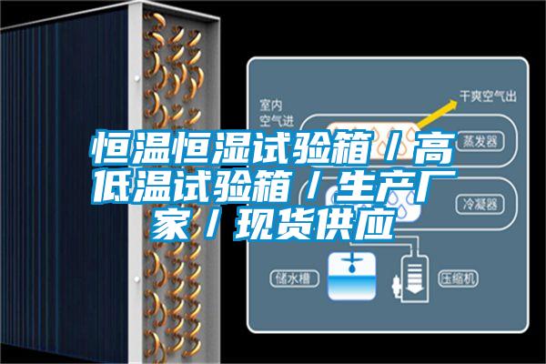 恒溫恒濕試驗箱／高低溫試驗箱／生產廠家／現貨供應