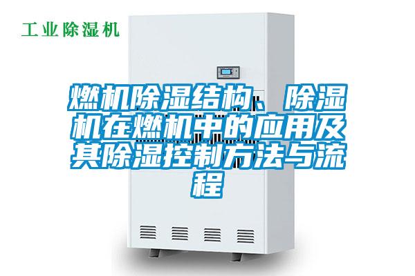 燃機除濕結(jié)構(gòu)、除濕機在燃機中的應用及其除濕控制方法與流程