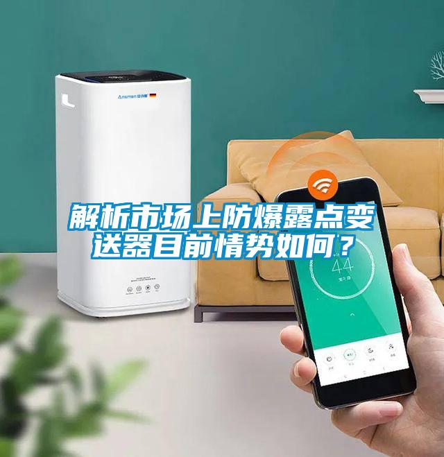 解析市場上防爆露點變送器目前情勢如何？