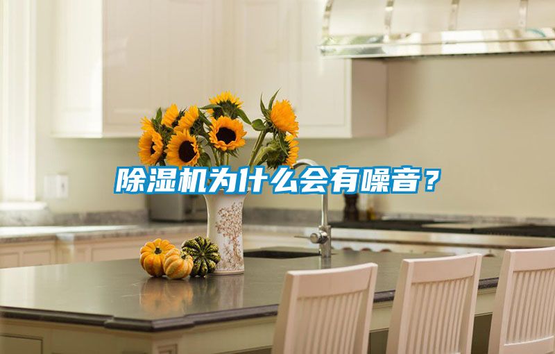 除濕機為什么會有噪音？