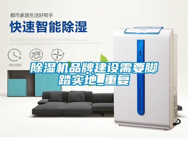 除濕機品牌建設(shè)需要腳踏實地_重復