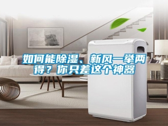 企業新聞如何能除濕、新風一舉兩得？你只差這個神器