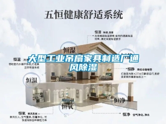 企業新聞大型工業吊扇家具制造廠通風除濕