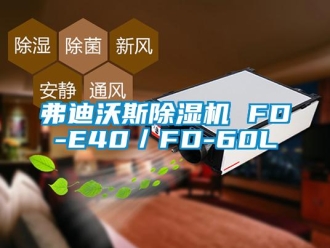 行業新聞弗迪沃斯除濕機 FD-E40／FD-60L
