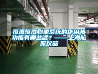 知識百科恒溫恒濕稱重系統的作用與功能有哪些呢？——上海航佩儀器